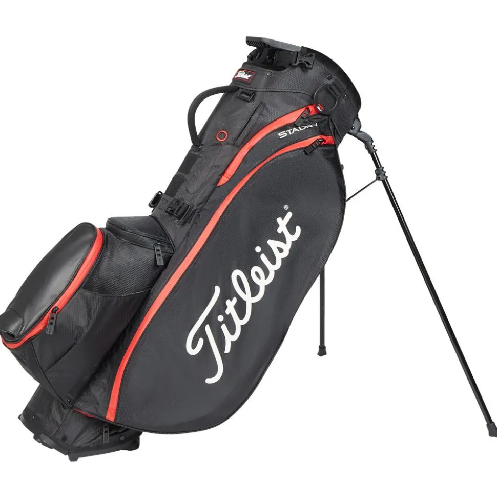 Sac trepied série Titleist Players 5 Stadry Black Black Red