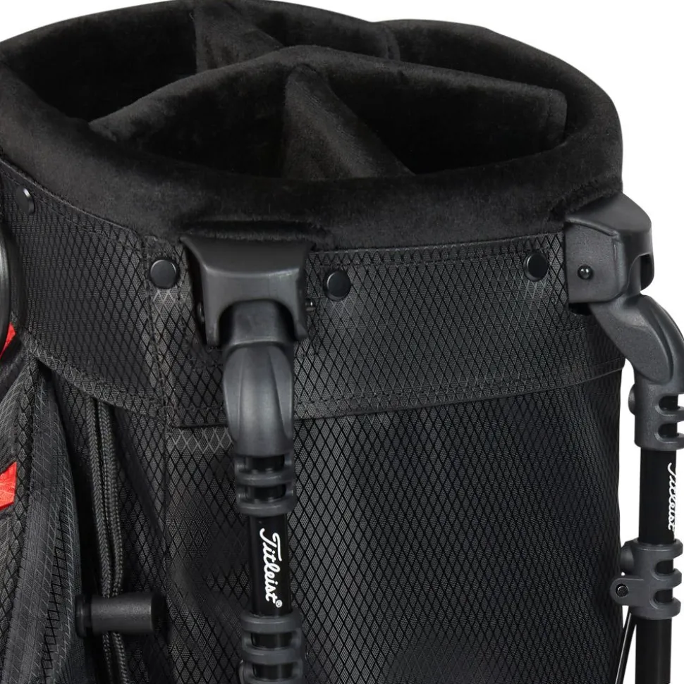 Sac trepied série Titleist Players 5 Stadry Black Black Red