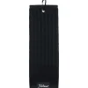 Serviette Titleist Tri-Fold Cart Towel Black