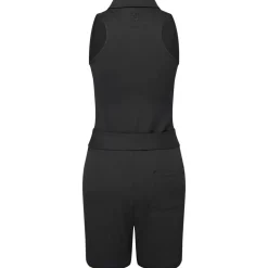 Short Footjoy Sleeveless Romper Black