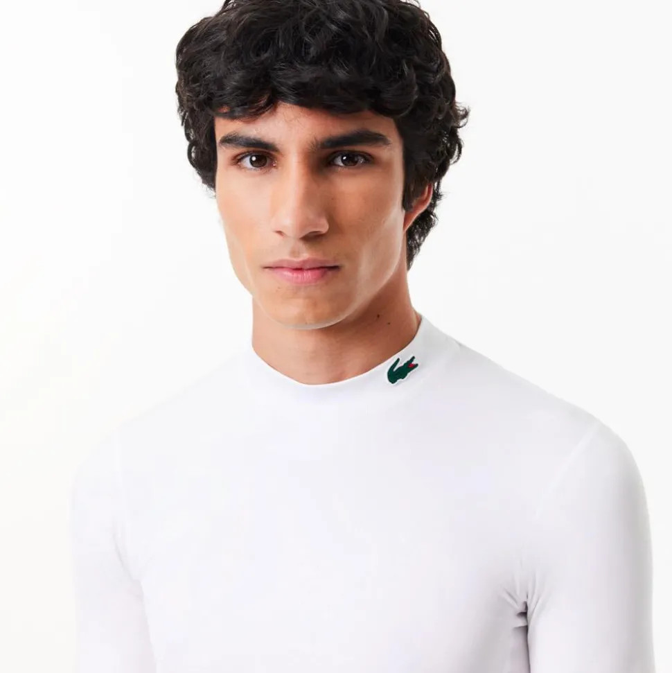 Sous-vêtement Lacoste Longsleeve T-Shirt White