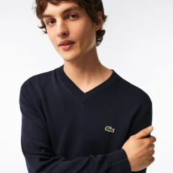 Sweat Lacoste Sweater Navy Blue