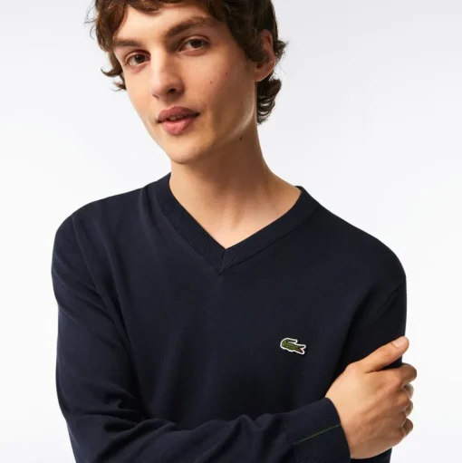 Sweat Lacoste Sweater Navy Blue