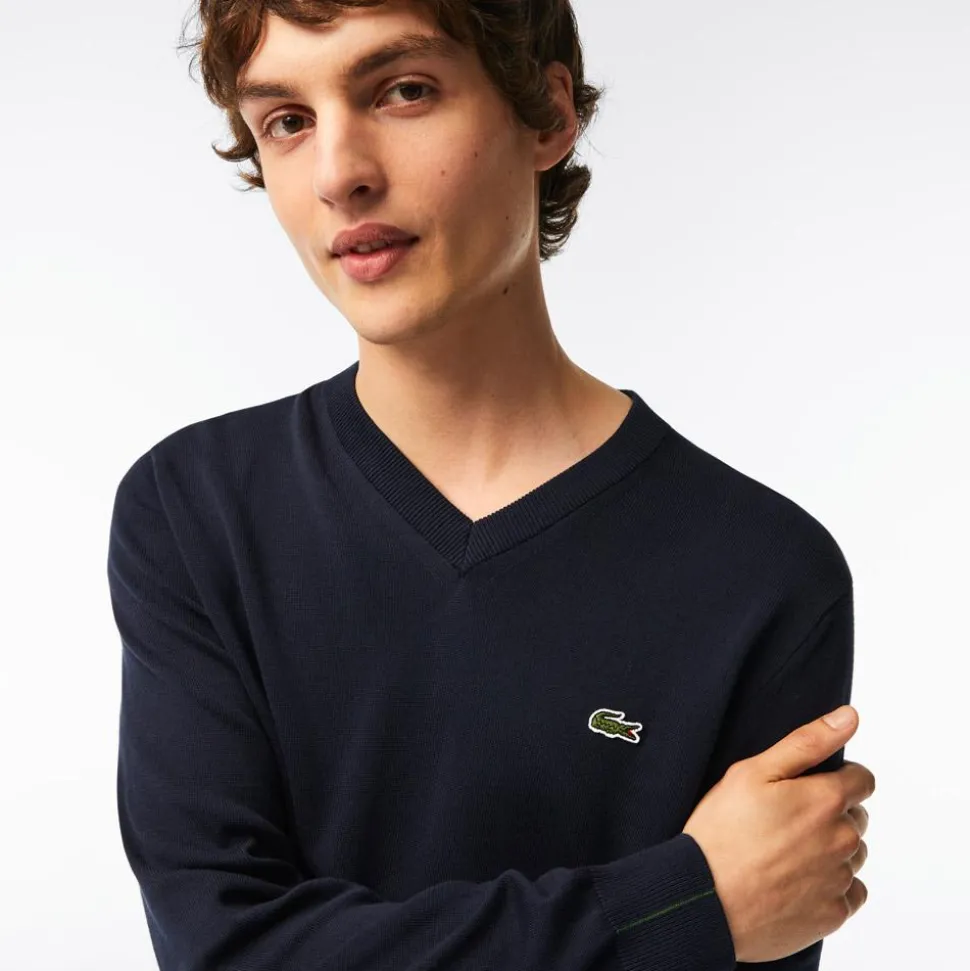 Sweat Lacoste Sweater Navy Blue