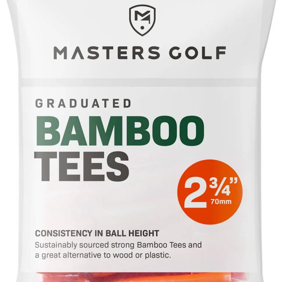 Tees Masters Bamboo Graduated Orange 70mm