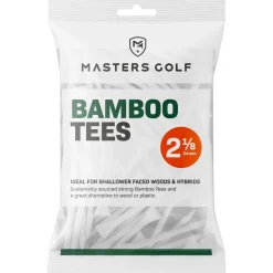 Tees Masters Bamboo Tees White x25 54mm