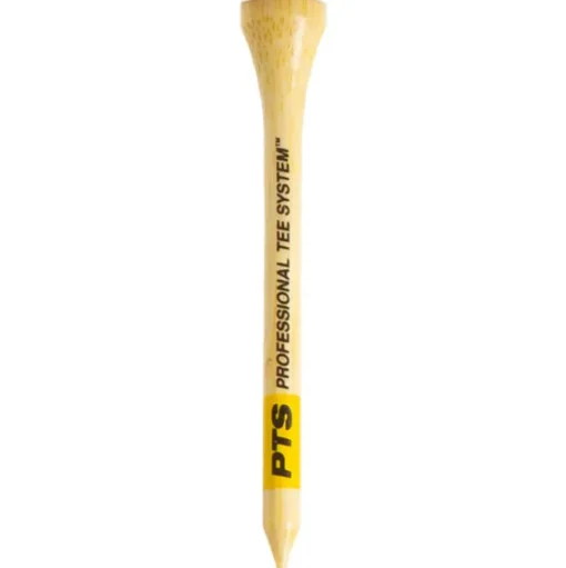 Tees Pride Sports PTS Bamboo 2 3/4In Tees Yellow Pack 100