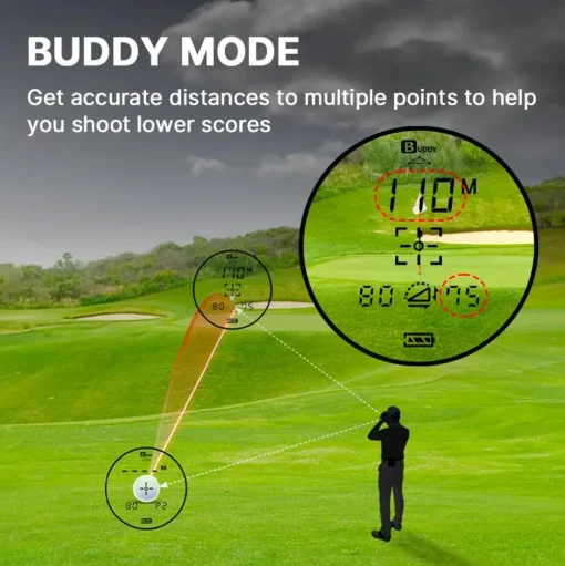 Télémètre Golfbuddy Laser 2S Pro
