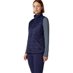 Veste Callaway Golf Quilted Puffer Vest Peacoat