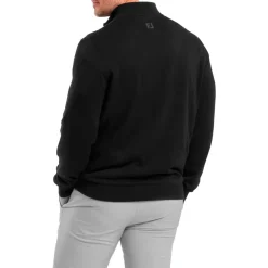 Veste Footjoy Drirelease Full Zip Lined Sweater Black