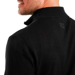 Veste Footjoy Drirelease Full Zip Lined Sweater Black