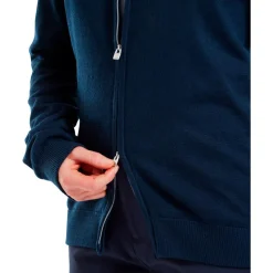 Veste Footjoy Drirelease Full Zip Lined Sweater Navy