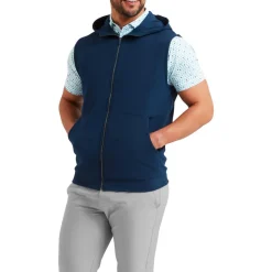 Veste Footjoy Full-Zip Hoodie Vest Navy