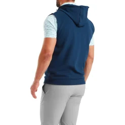 Veste Footjoy Full-Zip Hoodie Vest Navy