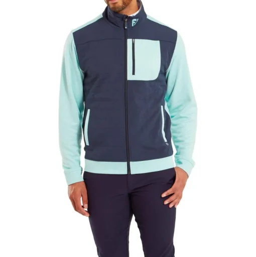 Veste Footjoy Thermoseries Hybrid Jkt Sea Glass Navy
