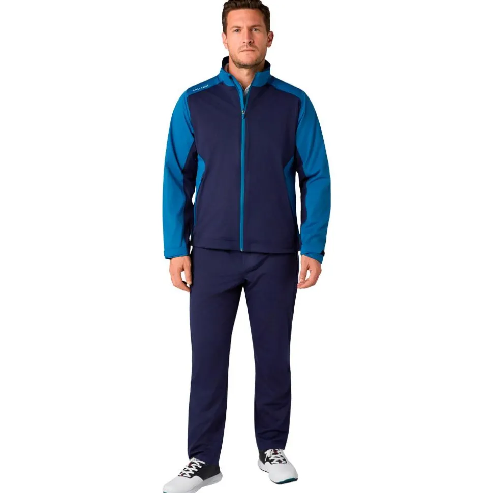 Veste pluie Callaway Golf Emea Full Zip Stormlite II Blue Sapphire