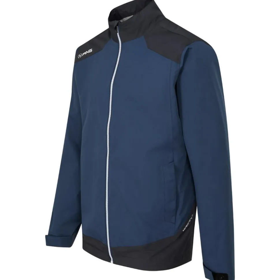 Veste pluie Ping Aquadrive Jacket Oxford Blue Black