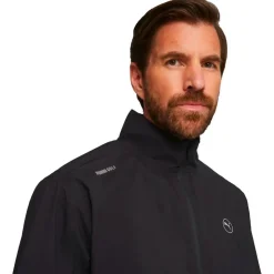 Veste pluie Puma Golf Rain Jacket Black Slate Sky