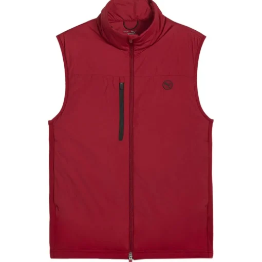 Veste Puma Golf Hielands Vest Intense Red