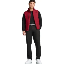 Veste Puma Golf Hielands Vest Intense Red